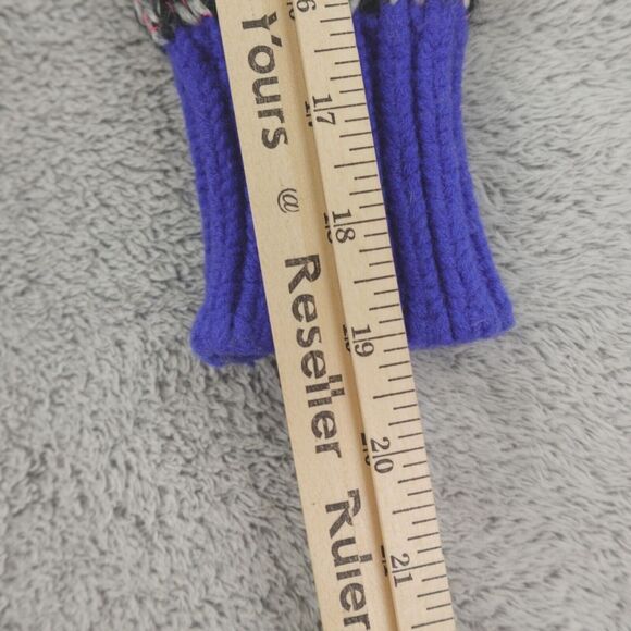 J Crew Sweater Womens Small Marled Knit Black White Color Block Wool Retro 80s - Picture 10 of 16